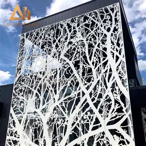 perfored laser cut sheet metal panels bok modeling|perforated metal panels designs.